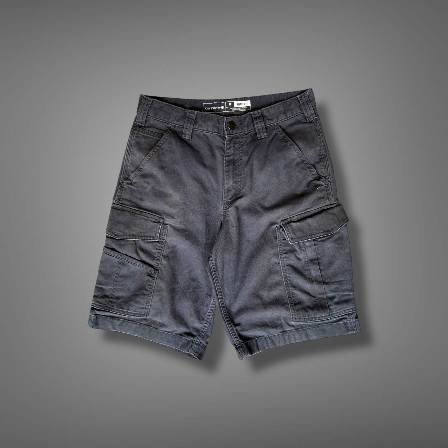 Carhartt Vintage Cargo Shorts Grau