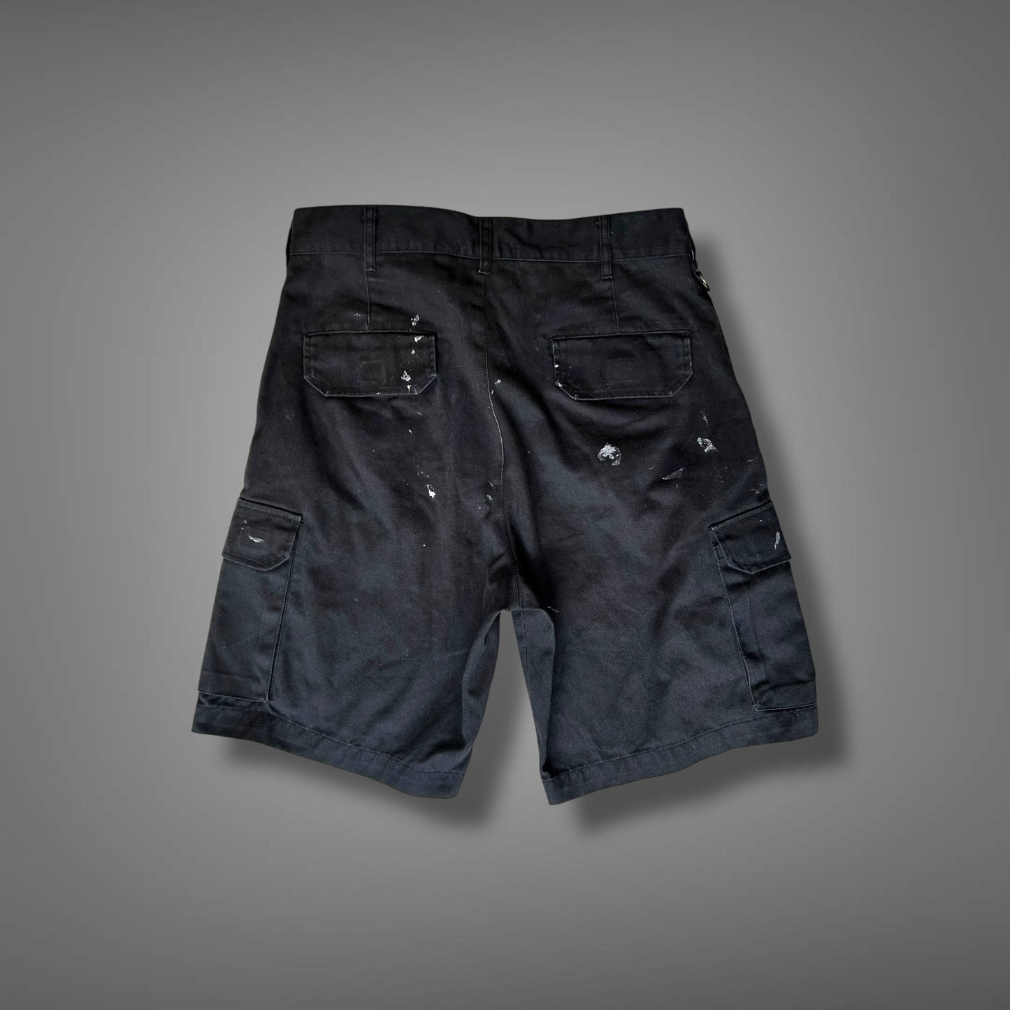 Dickies Vintage Cargo Shorts Schwarz