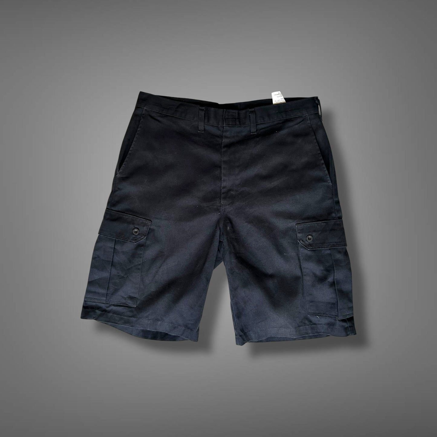 Vintage Cargo Shorts Schwarz